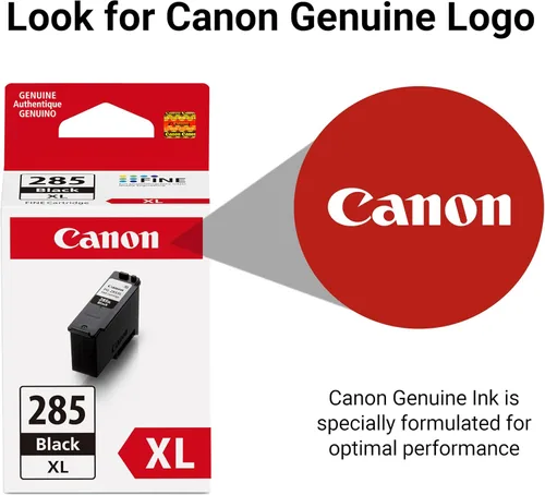 Vista 6 de Canon PG-285 XL - Cartucho de tinta negra original, compatible con TR7820, TS7720/7722