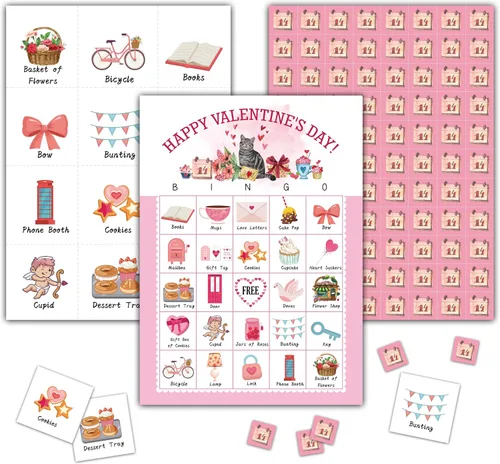 Vista 13 de Tarjetas de juego de bingo para baby shower, juego de bingo para 24 jugadores, actividades en interiores y exteriores, fiesta de baby shower