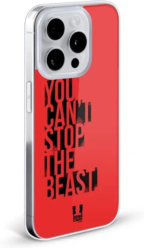 Vista 2 de Head Case Designs Beast Power Statement - Funda de gel suave compatible con Apple iPhone 11 Pro