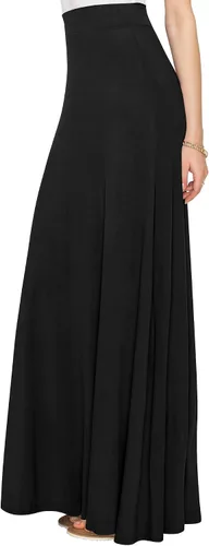 Vista 5 de Lock and Love Maxi falda de cintura alta para mujer estampado con estilo falda larga