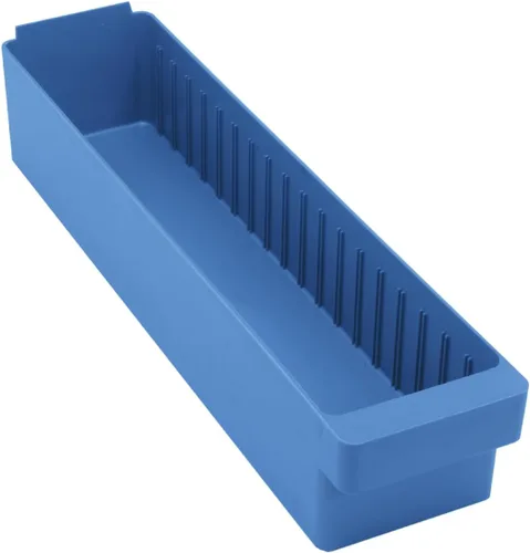 Vista 29 de Super Tuff Euro - Cajones (4 5/8 pies de alto x 3 3/4 pies de ancho x 11 5/8 pies de profundidad) [Juego de 24] Color: azul