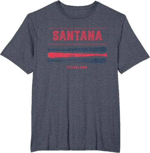 Vista 5 de Carlos Santana Vintage Baseball Bat Gameday Camiseta