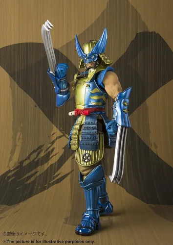 Vista 4 de BLUEFIN Tamashii Naciones Meisho Manga Realización Muhomono Wolverine Marvel