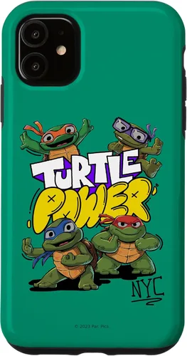 Vista 8 de Teenage Mutant Ninja Turtles: Mutant Mayhem - Funda con diseño de tortuga para iPhone 17