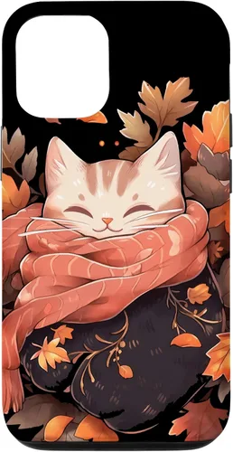 Vista 26 de Funda para iPhone 16 Cat Kitten Otoño Temporada Otoño Hojas Acción de Gracias