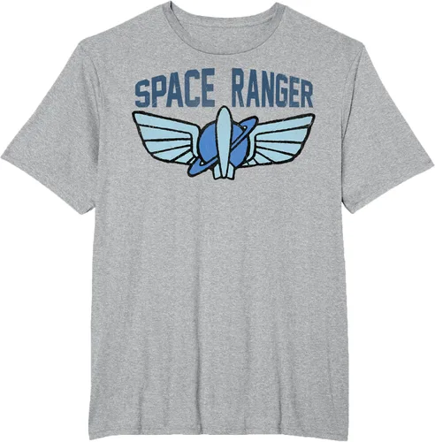 Vista 27 de Disney Pixar Toy Story 4 Buzz Lightyear Space Ranger Badge - Camiseta, Negro, S