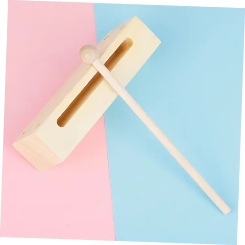 Vista 7 de BESPORTBLE 2 Sets Wooden Percussion Instruments with Mallets Rhythm Sticks for Adults for Music Education Bands and Classroom Activities