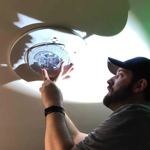 Vista 8 de Legental - Motor de luz LED regulable de 4 pulgadas, tamaño PCB, 5000 K, tamaño total, 17 W, 1200 lúmenes, 120 V, CRI80, kit de luz de actualización