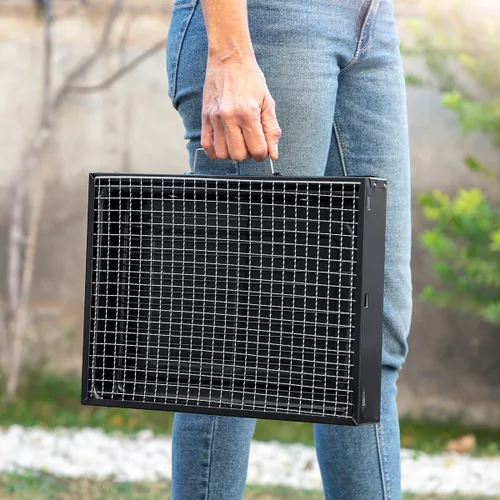 Vista 3 de Barbacoa Plegable Portátil para Carbón BearBQ InnovaGoods