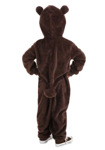 Vista 2 de Disfraz de Mono de Oso Pardo para Niño Pequeño Multicolor