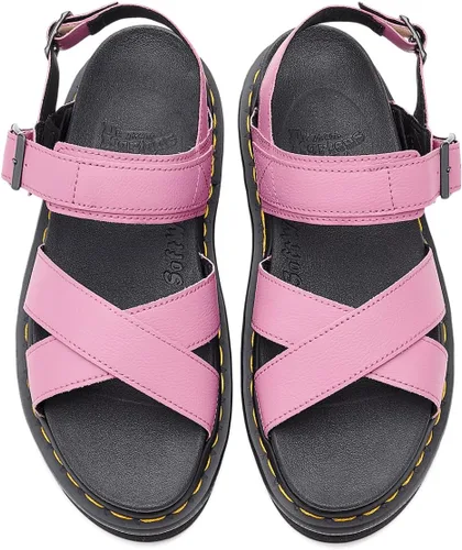 Vista 4 de Dr. Martens Voss II - Sandalias para mujer Atenea rosa polvorienta