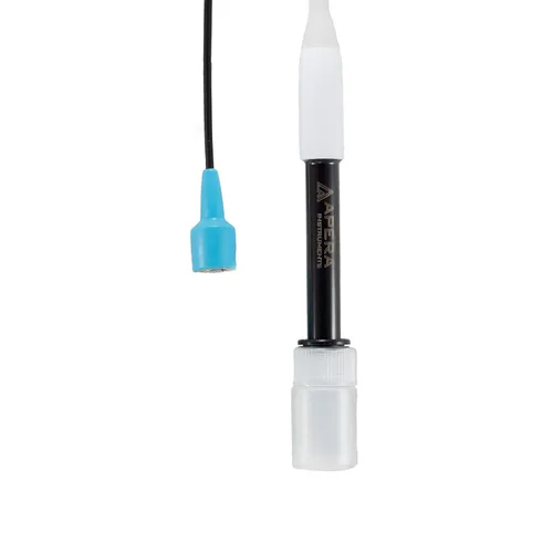Vista 4 de Apera Instruments LabSen 331 POM-Body pH Electrodo para tratamiento de aguas residuales, conector BNC
