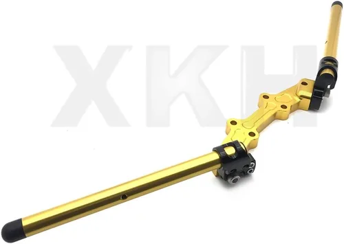 Vista 2 de XKMT-Clip-On Placa Adaptador Manillar Set Compatible con Yamaha MT-07 FZ-07 2014-2017 Negro [B07DW57DJ7]