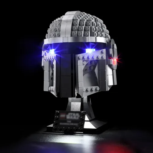 Vista 7 de Kit de iluminación LED BRIKSMAX para Batman Cowl 76182 - Compatible con el modelo de bloques de construcción Lego 76182 - No incluye el set de Lego