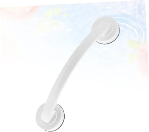 Vista 4 de jojofuny Barra de seguridad montada en la pared para adultos mayores reposabrazos fuerte para baño, ducha e inodoro diseño para áreas húmedas