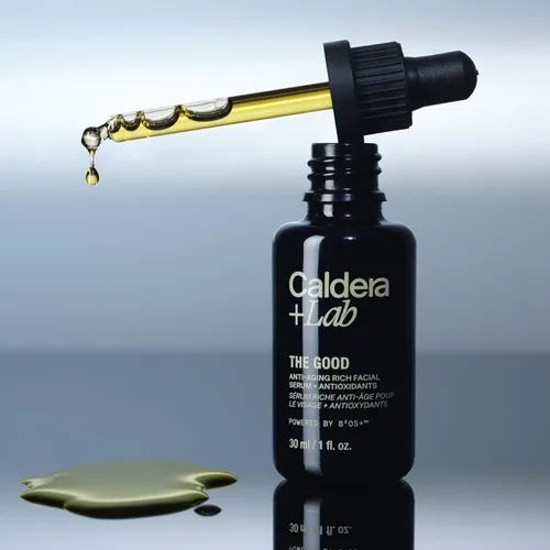 Vista 5 de Caldera + Lab The Good Suero Facial Hidratante Orgánico para Hombres para Piel Seca, Sensible y Normal – Aceite Facial de Cuidado de la Piel