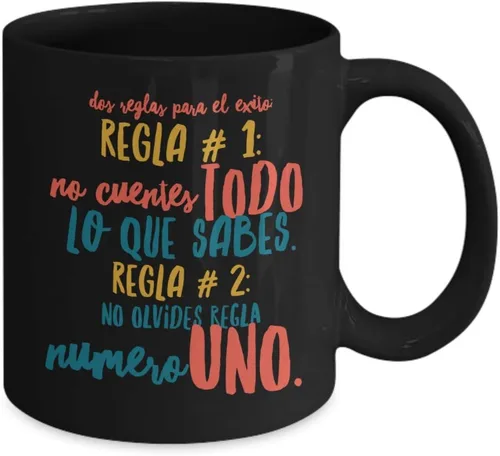 Vista 2 de Taza Cafe Exito Vaso, taza de café divertidas, tazas personalizadas, taza de café inspiradoras, taza con mensajes positivos., 11onza