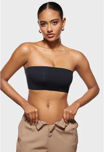 Vista 4 de INLYRIC Brasier sin tirantes para mujer, sin tirantes, sin costuras, cómodo, elástico, sin relleno, para mujer