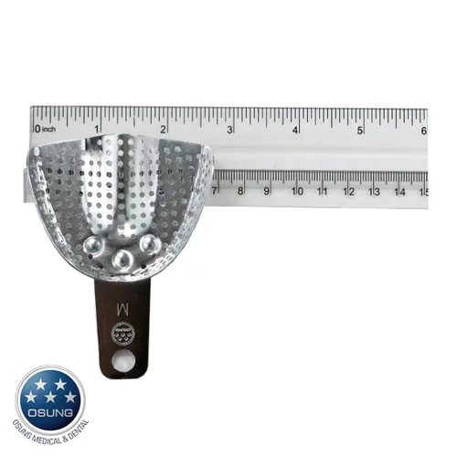 Vista 4 de Osung TARMU - Bandeja de impresión dental, regular, aluminio, M-superior