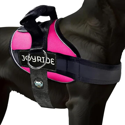 Vista 8 de Joyride Harness 2.0 - El Arnés Original para Perros Sin Tirones con Anillo Lateral - Sin Estrangulamiento, A Prueba de Escapes, Reflectante, 3 Clips