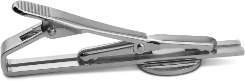 Vista 5 de GRAPHICS MORE Harry Potter Lindo personaje Chibi redondo Tie Bar Clip Clip Tack plateado Color plateado