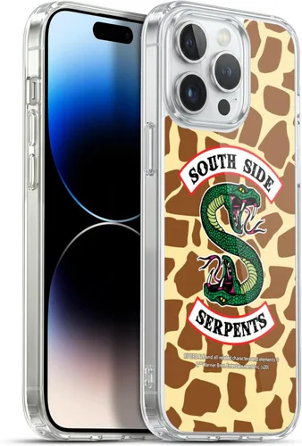 Vista 18 de Head Case Designs Funda de gel suave con licencia oficial de Riverdale con logotipo de mármol blanco y negro compatible con Apple iPhone 13 Pro Max