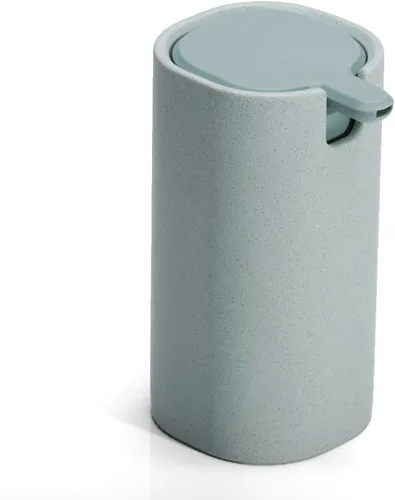 Vista 11 de LINE+ARC Moderno Dispensador de Jabón Fácil de Presionar (Ártico). Lindo Dispensador de Loción Líquida para Baño, Cocina y Fregadero en Mármol Azul