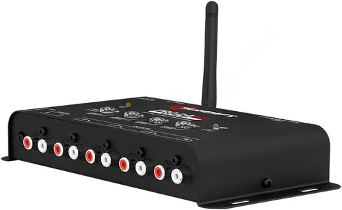 Vista 4 de Taramps Pro 2.4 BT Bluetooth DSP Crossover Full, procesador de señal digital, ecualizador de audio para automóvil con aplicación, ganancia de hasta