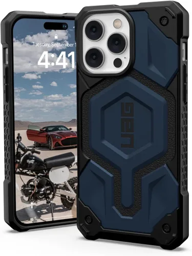 Vista 15 de Urban Armor Gear UAG-IPH22LB-PMS-BK - Funda resistente a los impactos para iPhone 14 Pro Max (6.7), color negro