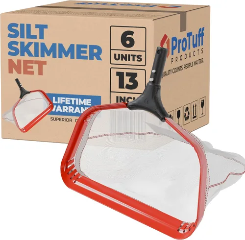 Vista 9 de ProTuff Red Recolectora Plana de Piscina – 2 Años de Reemplazo Gratuito Incondicional – Red Plana Resistente, Malla Fina para Hojas, Limo y Polen