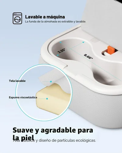 Vista 4 de Viozon Almohada Soporte para Tableta, Compatible con Teléfono/Tableta de 4-13", iPad, iPhone, Samsung, Kindle, Google, Soporte Magnético