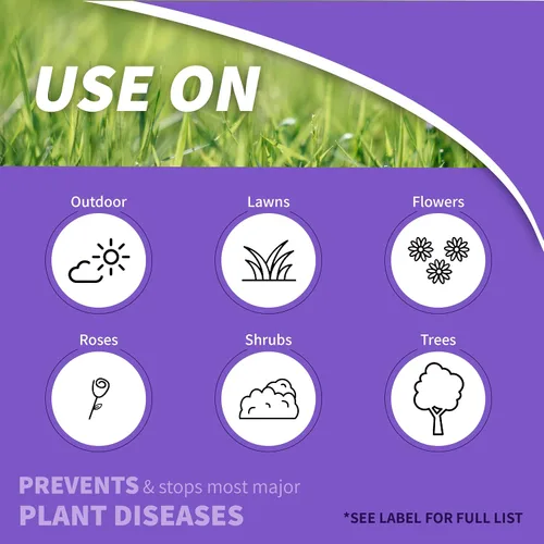 Vista 2 de Bonide Infuse Systemic Disease Control, solución concentrada de 16 onzas para el control de enfermedades de las plantas, de larga duración