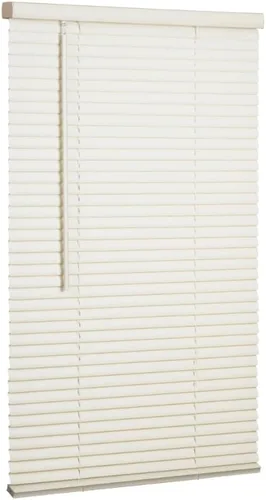 Vista 7 de LOTUS & WINDOWARE Sin cable, Mini persiana de vinilo de 1", 20" de ancho x 36" de largo, Blanco (MLX2036WH)