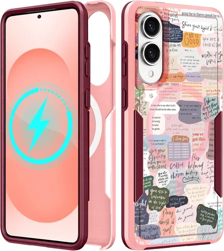 Vista 140 de Funda para Moto G 5G 2024 – Compatible con MagSafe para mujeres y niñas, bonita funda protectora magnética para teléfono, diseño femenino Kawaii