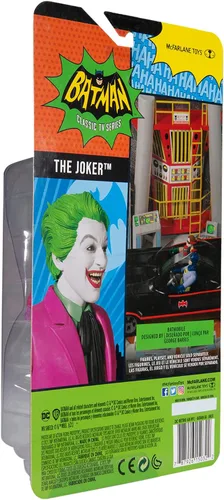 Vista 9 de McFarlane Toys TM15032 DC Retro 6 pulgadas WV1-Batman 66-El Joker, multicolor