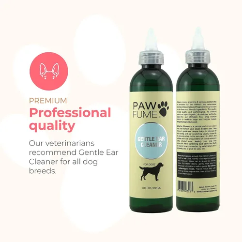 Vista 9 de PAWFUME Premium Grooming Dog Spray (lavanda) + limpiador de oídos para perros