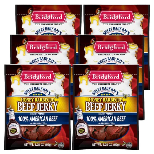 Vista 26 de Bridgford Bocadillos de carne de res de 4 onzas, paquete de 3 – Snacks listos para comer para aperitivos sobre la marcha – Snacks de carne sin