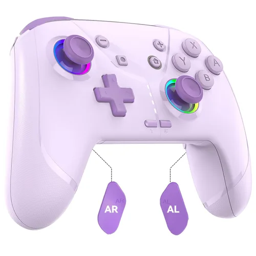 Vista 12 de GMBACK Wireless Switch 2 Controller for Nintendo Switch 2/1/Lite/OLED, Bluetooth Game Controller for iPhone/Android/PC/Steam/Mac/iPad/TV with Loop