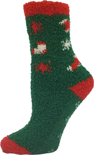 Vista 6 de Calcetines de Navidad para mujer, 12 pares, Navidad, patrones coloridos novedosos