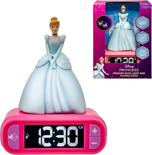 Vista 13 de LEXiBOOK, Vengadores de Marvel, Reloj despertador con luz nocturna de Los Vengadores, Sonidos y melodías, Pantalla LCD retroiluminada, Luminoso