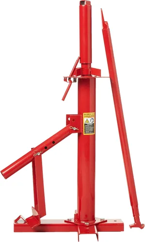 Vista 2 de Olympia Tools Olympia 75-378-101 - Base manual para cambiadores de neumáticos, color rojo