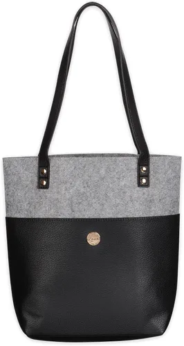 Vista 10 de Christian Art Gifts Bolsa de mano de fieltro y piel sintética con escritura inspiradora, talla única, Mariposa púrpura/Be Still, Estar quieto y saber