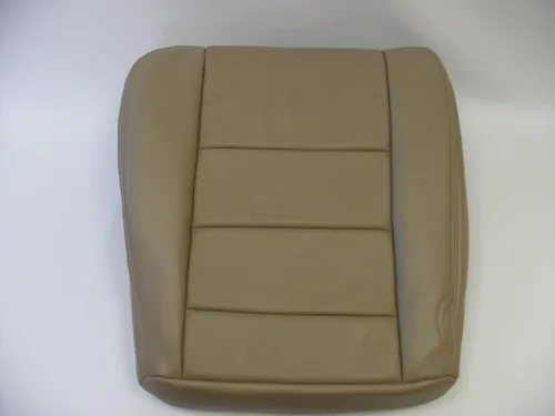 Vista 6 de 2002 a 07 para Ford F-250 Lariat Driver & Passenger Bottom Fundas de asiento de cuero TAN