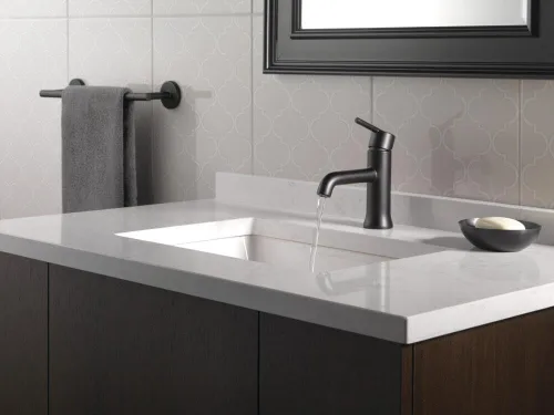 Vista 7 de Llave Delta Faucet, 559LF-BLMPU Mate negro