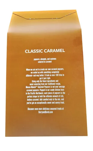 Vista 2 de Harry & David Moose Munch - Palomitas de maíz gourmet clásicas de caramelo, paquete de 10 onzas