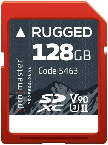 Vista 3 de ProMaster Tarjeta de memoria SDHC Rugged™ de 32 GB CINE UHS-II, (modelo 5449)