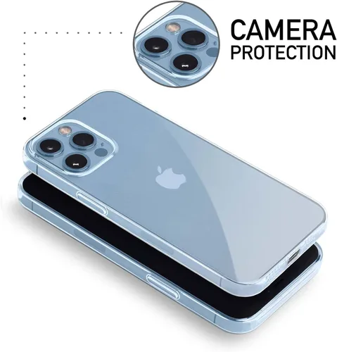 Vista 3 de totallee - Funda delgada para iPhone 13 Pro, cubierta ultradelgada y minimalista para iPhone 13 Pro Max (2021) de Apple (transparente)