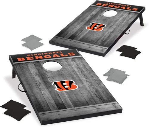 Vista 24 de Wild Sports Juego de Cornhole de madera MDF NFL de 2'x3