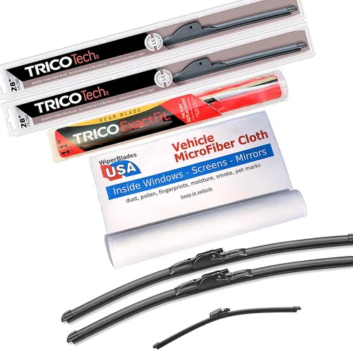 Vista 16 de WiperBladesUSA Limpiaparabrisas de Hoja Beam compatibles con Ford Custom 500 1969 (Juego de 2) Limpiaparabrisas