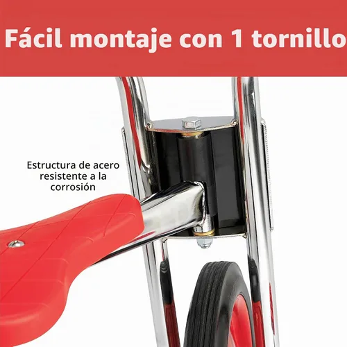 Vista 7 de [Usado] Angeles Bicicleta para niños pequeños con neumáticos de goma sin aire